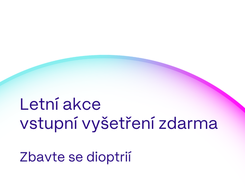 Letní akce – vstupní vyšetření zdarma